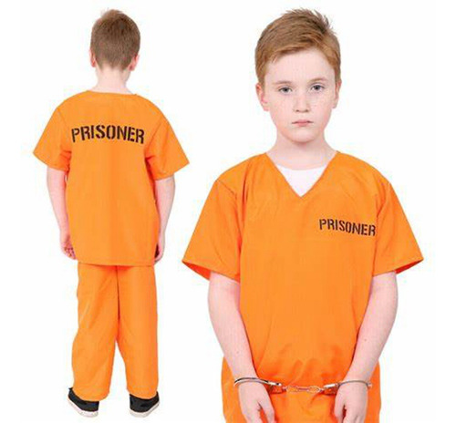 Conjunto De Uniforme De Prisionero Con Uniforme De Prisión D