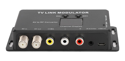 Tm70 Uhf Tv Link Modulador Convertidor Av A Rf Extensor Ir