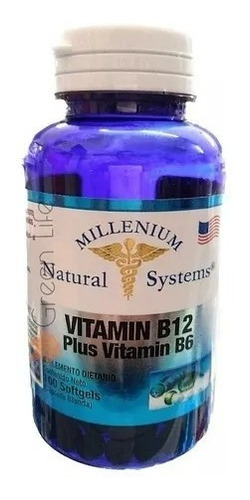 Vitamina B12 Plus Vitamina B6 - Unidad a $528