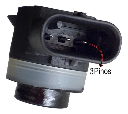 Kit 4 Sensor Estacionamento Gm Onix Tracker 21/23 Dianteiro