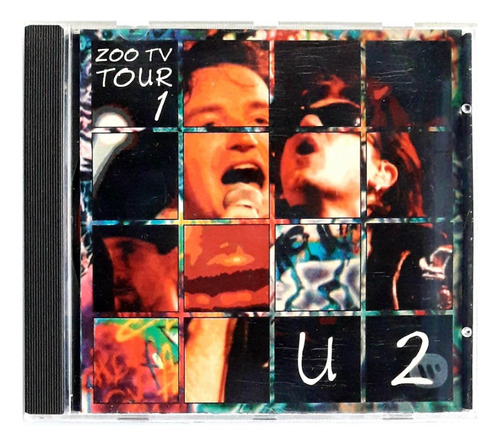 Cd U2   Zoo Tv Tour  1   Ed Italia 1993 Como Nuevo Oka (Reacondicionado)