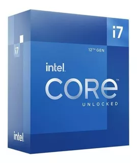 Procesador Intel I7 12700k Socket 1700 12va Gamer