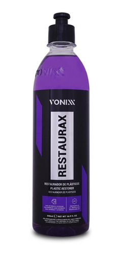 Imagem 1 de 3 de Restaurador Plasticos Restaurax 500ml Vonixx