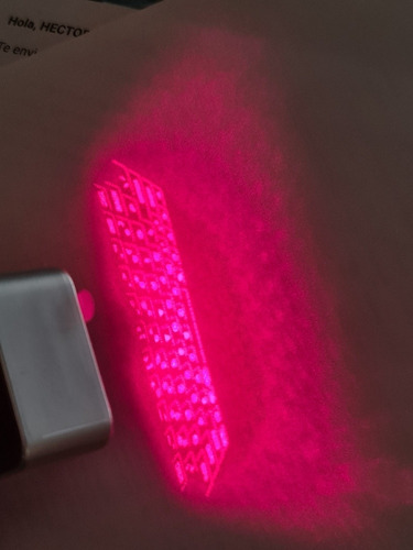 Imagen 3 de 4 de Teclado Bluetooth Laser