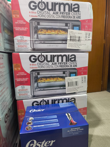 Horno Freidora De Airedigital Gourmia Gtf1150 11funciones Gris
