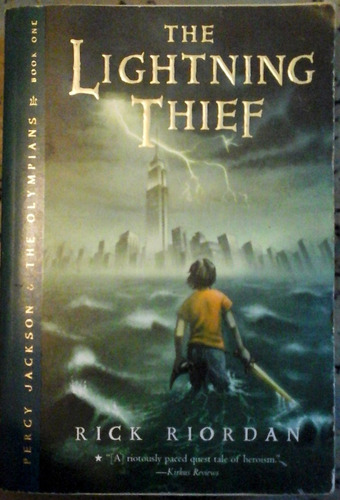 Rick Riordan, The Lightning Thief. English Version, 1st Ed.