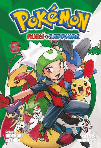 Pokémon Ruby & Sapphire 8! Mangá Panini! Novo E Lacrado!