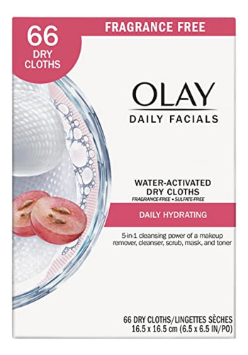 Paños Para Limpieza Facial De Algodon Olay Daily Facials, To