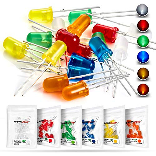 Juego De 60 Piezas (6 Colores X 10 Piezas) De Luces De ...