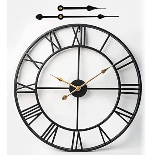 ~? Ayoubaus Reloj De Pared Decorativo Grande Estilo De Númer