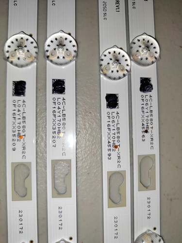 Tiras De Led Para Pantalla Jvc Modelo Si58ur (Usado)