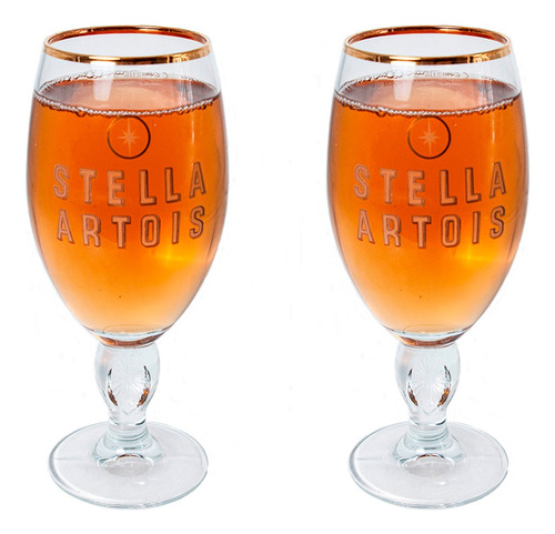 Copa Vaso Stella Artois Cerveza X2 330 Ml Original
