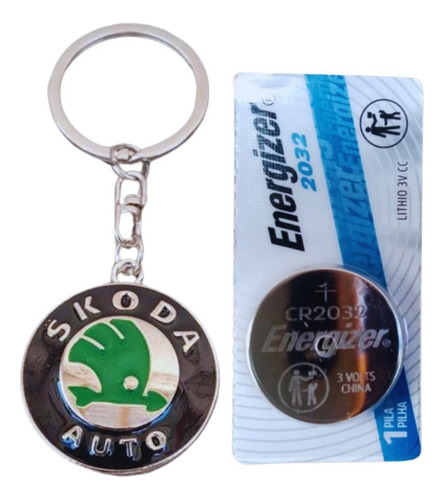 Protector Llave Skoda Octavia Rapid +llavero +pila Nuevo..