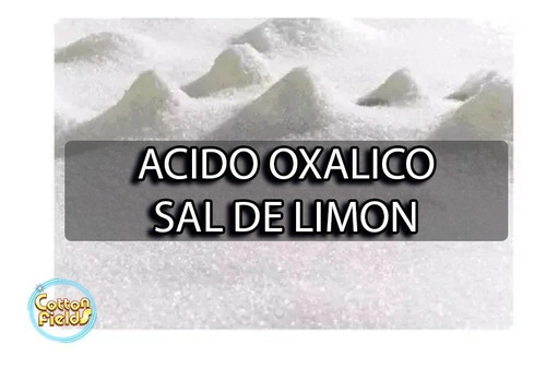 Acido Oxalico X 1 Kg Sal De Limon | Quimica Cotton Fields  |