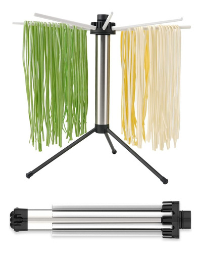 Kitchendao Escurridor De Pasta Plegable, Fácil Almacenamient