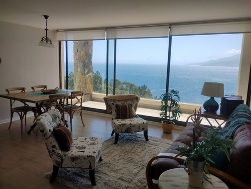 Hermoso Departamento Con Vista Panorámica Al Mar!