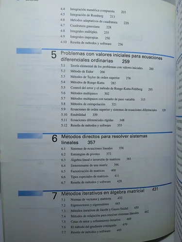 Análisis Numérico - R Burden Y J Douglas - Ed Cencage - 2013 (Usado)