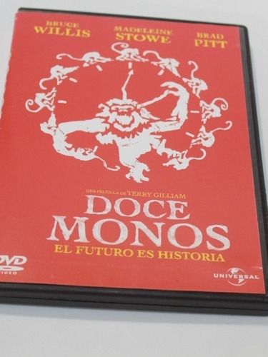 Doce Monos  Dvd Original Usado  Perfecto Estado