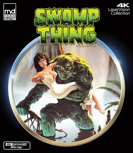 4k Ultra Hd + Blu-ray Swamp Thing / El Monstruo Del Pantano