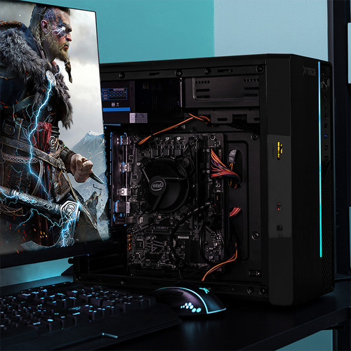 Xtreme Pc Computadora Core I3 10105 16gb 500gb Monitor 23.8