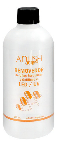 Removedor De Esmalte Semipermanente X500ml Anush