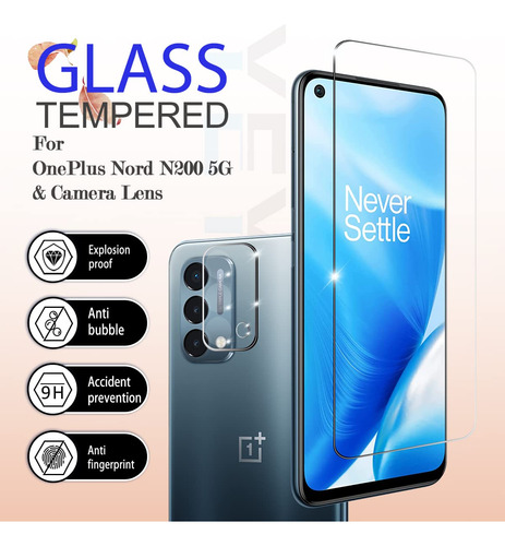Protector De Pantalla Para Oneplus Nord N200 Antirreflejo