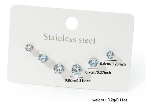 Pendientes De Diamantes Con Un Elegante Adorno De Strass Úni