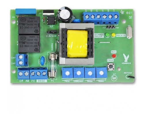 Central Módulo Comando P/ Portão Eletrônico Unisystem Garem