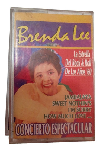 Cassette De Brenda Lee Concierto Espectacular (2996