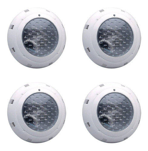 4 Lamparas Reflector 100w Plano Alberca Hayward Halogeno