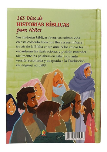 Imagen 3 de 5 de 365 Días De Historias Bíblicas Para Niños Una Historia X Día