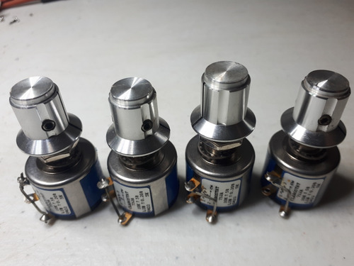 73ja Clarostat Potenciometro 10k 10 Vueltas (4 Piezas) (Usado)