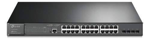 Switch Tl-sg3428mp Tp-link 24 Puertos Poe 4 Ranuras 10/100/ /vc