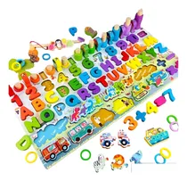 Comprar Tablero Montessori Completo Didactico Para Niños Educativo