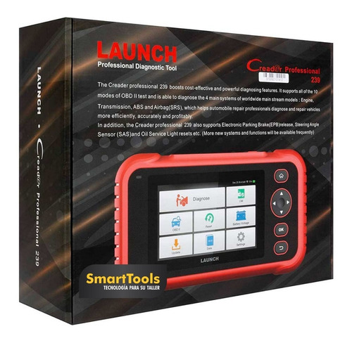 Scanner Automotriz Multimarca Launch Crp 239 Actualizable