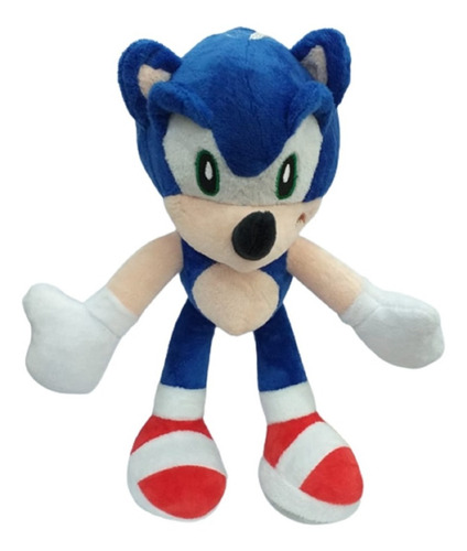 Imagen 4 de 6 de Peluche Muñeco Sonic 30 Cm Importado Playking