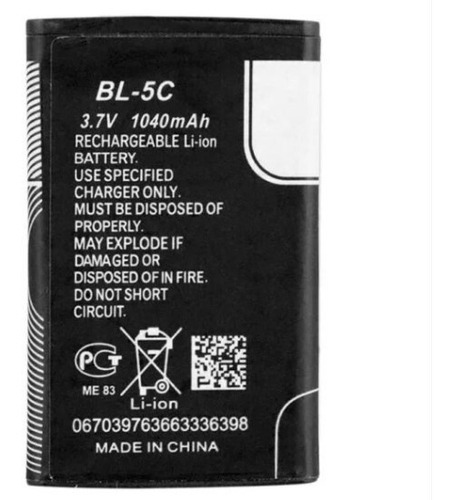 20 Baterias Pilas Bl-5c Bl5c Para Bocina Sup Control Juguete