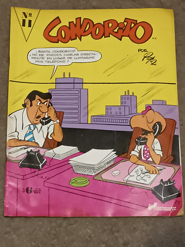 Cómic Condorito Tamaño Grande Número 11