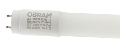 10 Tubos Led Osram 19w 4000k T8 120cm