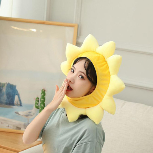 . Sombrero Divertido De La Flor De La Felpa Sombrero Del