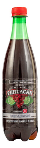 12 Pack Refresco Sangria Brillante Tehuacan 600 Ml