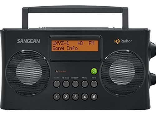 Sangean Hdr-16 Hd Radio Portatil Am / Fm-stereo