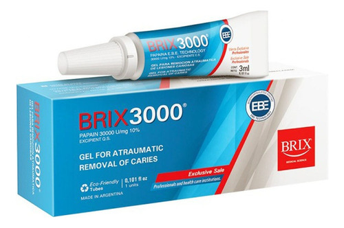 Gel De Remoción Atraumatica, Brix 3000, Pomo X 3ml. Brix