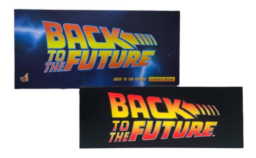 Light Box Volver Al Futuro Back To The Future Hot Toys