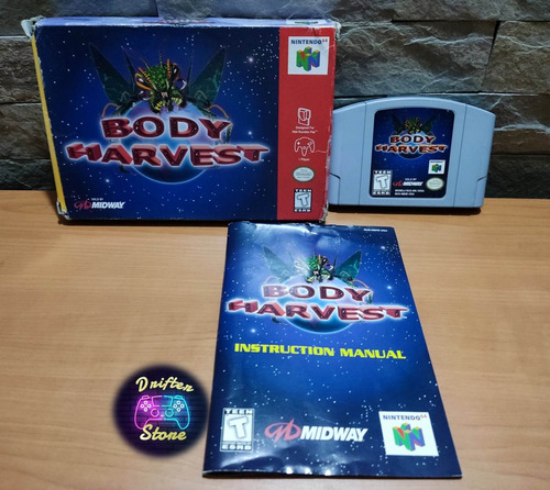 Juego De Nintendo 64 * Body Harvest *