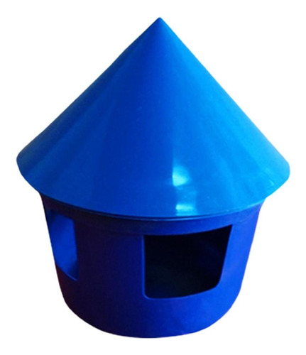 Dispensador De Agua Para Palomas En Casa, Contenedor De Azul