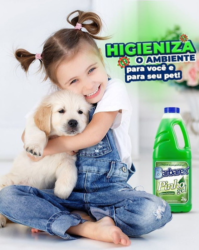 Limpador De Uso Geral Pinho Gel Concentrado 5kg Barbarex
