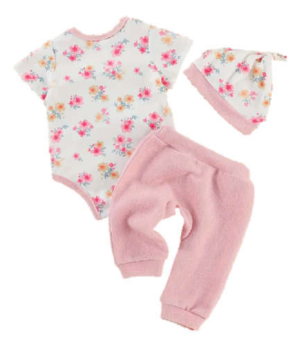 Conjunto Pañalero Y Pantalon Bebe Niña Elefantito