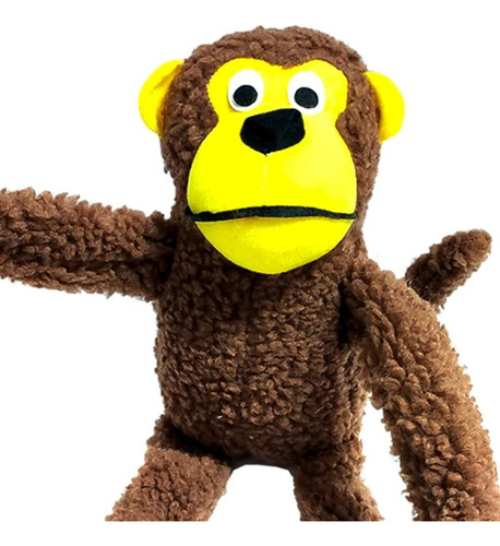 Brinquedos De Pelúcia Pet Para Cães Macaquinho Grande Top