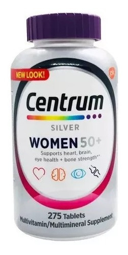Centrum Silver Women 50+ 275 Tablets Usa